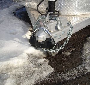 YH1790 Serrure à billes universelle pour remorque de voiture Serrure de remorque en acier trempé solide - Product Image 5