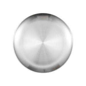 Plat <span class=keywords><strong>de</strong></span> <span class=keywords><strong>cuisson</strong></span> minimaliste et personnalisable rond en acier inoxydable <span class=keywords><strong>de</strong></span> qualité alimentaire pour restaurants à domicile - Product Image 2