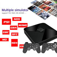 Konsol Game G5 4K HD Super Laris Terjual, 20000-30000 Game Bawaan, WiFi, Colokan EU/US, 50+ Emulator, Pemutar Video Game