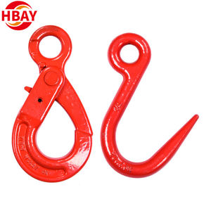 Kait mata angkat karbon Aloi baja, kait angkat kerekan mata berbentuk besar, kait pengangkat tipe membuka besar - Product Image 2