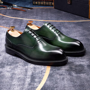 Zapatos Deportivos Casuales de Negocios para Hombre, Estilo Patchwork de Cuero Vacuno Clásico, Hechos a Mano y Personalizados, de Marca Popular Recién Lanzada - Product Image 5