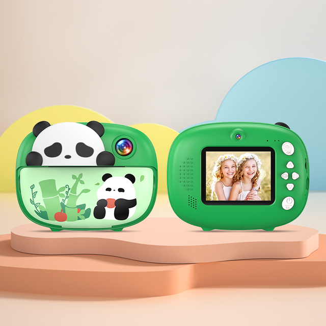 Kids Cartoon Toy Camera Children Fun Camera Mini Camera With Thermal Photo