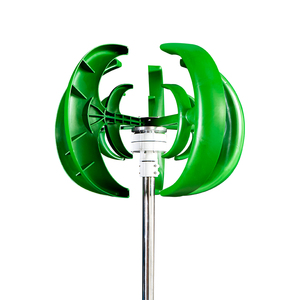 Turbina de viento vertical de baja velocidad al por mayor de bajo precio 300 Turbina de viento vertical de flor pequeña en la azotea - Product Image 3