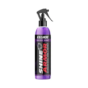 Offre Spéciale EELHOE revêtement automobile Spray imperméable violet revêtement Automobile Nano cire agent de revêtement