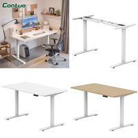 Pied de table électrique réglable en hauteur pour bureau moderne et simple, cadre de bureau assis-debout pour ordinateur portable