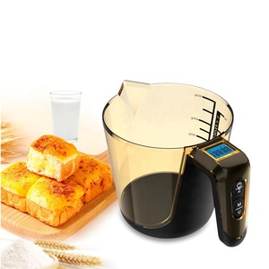 Venta al por mayor Hogar 1000ml <span class=keywords><strong>Nuevo</strong></span> diseño Digital Cocina Pesaje Separable Líquido Taza medidora Báscula - Product Image 2