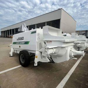 Pompe à béton sur remorque XS5008D, 8 MPa haute pression, prix usine pour projets de construction - Product Image 1
