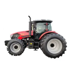 China cheap used front end loader 4wd 60hp 70hp 80hp 90hp 100hp farmtrac brazil farm tractor