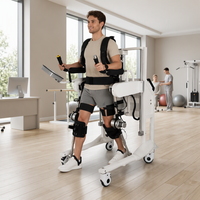 Exosquelette mobile d'entraînement à la mobilité des membres inférieurs, appareil portable d'entraînement à la mobilité des membres inférieurs en position debout