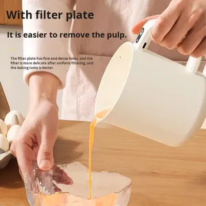 Wholesale Automatic Stirring New Model Plastic Household Small Filter Multi-Function Beater Rice Mixer - Product Image 1