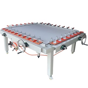 Máquina Neumática para Estirar Mallas de Serigrafía, Equipo de Tensión para Marcos de Serigrafía - Product Image 3