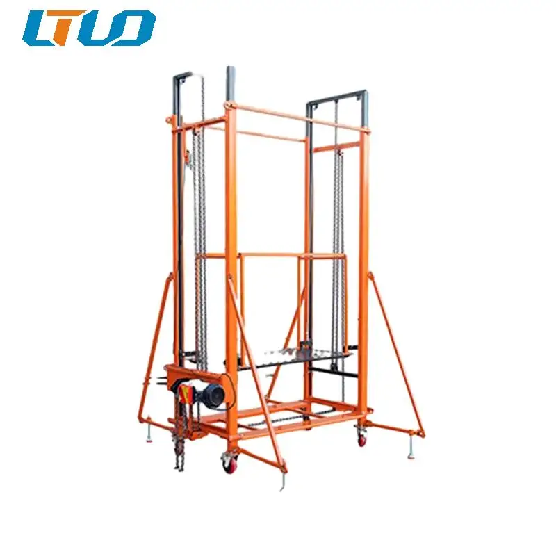 Remoto Controle Ladder Kreupele Steigerplatform Opvouwbare Aluminium Elektrische Hefsteigerlift