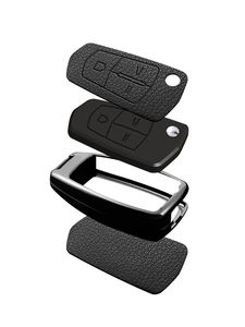 Convient à l'<span class=keywords><strong>Opel</strong></span> Key Fob Case for Antara, Zafira, Vectra, Astra, <span class=keywords><strong>Insignia</strong></span> - Remote Control Protective Metal Cover with Buckle - Product Image 5
