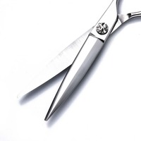 7 pouces ciseaux de coupe grande lame Mizutani ciseaux à cheveux OEM 440C acier haute qualité coiffeur ciseaux spécifiques