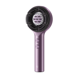 Xiaojia Scalp Massage Hair <b>Brush</b> Golden Titanium Basil Purple Vibration USB <b>Powered</b> Head Massager For Home Hair Care - Product Image 1