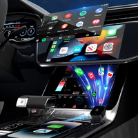 V8 Kablosuz CarPlay Kutusu Araç Ses Video Navigasyon Akıllı Navigasyon Asistanı Apple Android için Kablolu Kablosuz Adaptör
