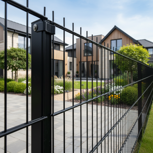 Clôture 868 avec maille <span class=keywords><strong>de</strong></span> 50x200mm et revêtement en poudre noire - Product Image 6