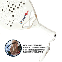 Raquette de paddle en fibre de carbone de forme diamantée, de haute qualité, personnalisée, nouvelle collection Qingyu Sport, fabrication professionnelle OEM USAPA.