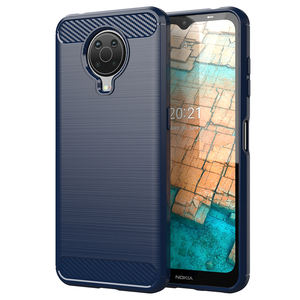 <span class=keywords><strong>Cover</strong></span> per Telefono in TPU Morbido Effetto Fibra di Carbonio per Nokia G10 <span class=keywords><strong>G20</strong></span>, Vendita Calda - Product Image 2