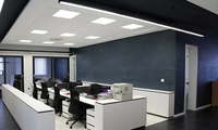 Panel de Luz LED Plano de 1x4, 2x2, 2x4 Pies, Luz de Techo Empotrada con Iluminación Lateral
