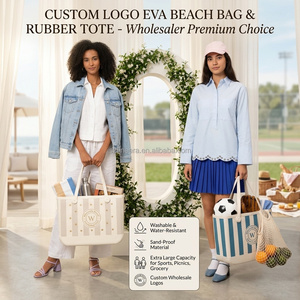 Sac de plage en EVA à motif personnalisé, sac fourre-tout en caoutchouc durable et anti-chute pour cadeau de remise de diplôme, enterrement de vie de jeune fille, bande de la mariée, en gros - Product Image 5
