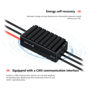 Controlador Electrónico de Velocidad (ESC) CM180 5~18S 180A de Alta Corriente, Plástico, con Protección Contra Sobrecorriente para Drones de Pulverización Agrícola RC - Product Image 4