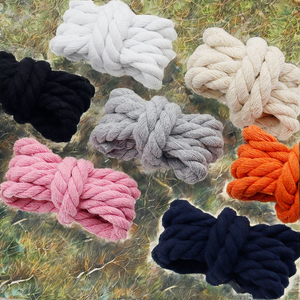 Lacets Weiou en polyester, ronds de 8 mm, multifonctionnels, torsadés à trois brins, unisexes, plus épais, de couleur blanche, pour baskets - Product Image 2