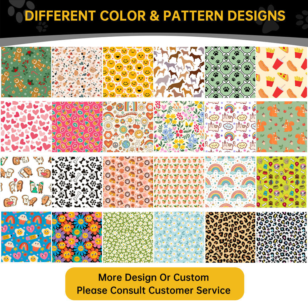 Plus de motifs et de couleurs