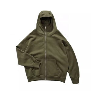 JL0930B Sweat <span class=keywords><strong>à</strong></span> capuche uni de haute qualité avec fermeture éclair complète <span class=keywords><strong>Ninja</strong></span> personnalisé pour hommes vente en gros de haute qualité - Product Image 2