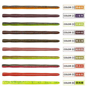 Fish Trainer Soft <b>Worms</b> 12cm Bass Lure Bottom Bait Fishing Lure - Product Image 3