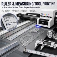 Printer UV Flatbed A3 6090 5060 untuk Dinding, Pencetak 3D TPU Kompak Vertikal untuk Casing Ponsel, Akrilik, Kotak Hadiah, Pencetakan Warna