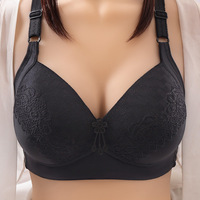 Soutien-gorge spaghetti à armatures sexy à séchage rapide avec nœud en dentelle pour femme Yoga Workout Spandex/Nylon
