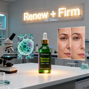 Suero de retinol para la piel, suavizante para manchas oscuras y de edad, líneas finas, sueros faciales con ácido hialurónico para una piel suave y suave - Product Image 3