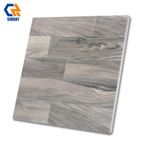 Suministro al por Mayor de Baldosas de Madera Rústica para Interiores, de Doble Uso, para Piso y Pared, 600x600mm/800x800mm, 9mm de Grosor, Resistentes al Desgaste y a los Ácidos
