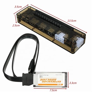 Meo ExpressCard ไปยังการ์ดอะแดปเตอร์ X16 <span class=keywords><strong>PCIe</strong></span> สำหรับแล็ปท็อป-ในสต็อก - Product Image 4