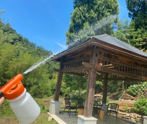 Pulvérisateur à pression transparent de 1 L pour produits chimiques, idéal pour la lutte antiparasitaire en jardin, <span class=keywords><strong>avec</strong></span> buse réglable - Product Image 3