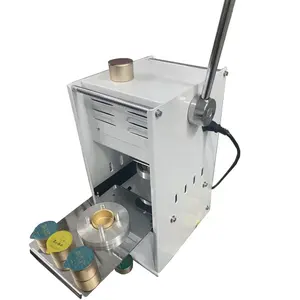 Taşınabilir alüminyum folyo mührü yapma makinesi küçük çin ısı yapıştırma makinesi