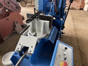 Electric Horizontal Band <strong>Saw</strong> Automatic Electronic Motor New <strong>Used</strong> Featuring Manual Tension <strong>Saw</strong> <strong>Blade</strong> for Metal Core Components - Product Image 5