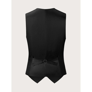 Ensemble de costume 3 pièces moderne, coupe ajustée, respirant, élégant, pour homme, tenue de travail décontractée - Product Image 4