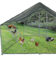 Nouvelle Perchoir à Poulets de Type A pour la Volaille d'Extérieur - Montage et Nettoyage Faciles, Acier Galvanisé à Chaud (55" L x 40" W)