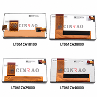 Écran LCD TFT 6,1 pouces LT061CA28000 480x234 pour écran de navigation GPS de voiture