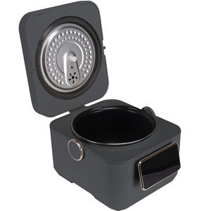 หม้อหุงข้าวไฟฟ้าอัตโนมัติ 8 in 1 ดิจิตอลระบบสัมผัสอเนกประสงค์ ความจุ 3 ลิตร ลดน้ำตาล ตัวเครื่องพลาสติก พร้อมถ้วยตวง สำหรับรถบ้าน - Product Image 4