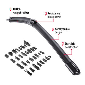 2025 OEM Universal mejor limpiaparabrisas de coche limpiaparabrisas de silicona reemplazo ventana limpiaparabrisas delantero para coche - Product Image 4