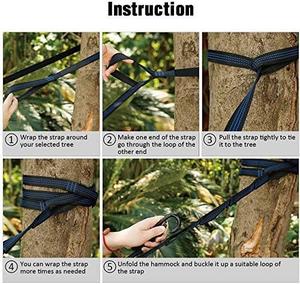 Cho woqi kích thước tùy chỉnh 2-người tree-nhà đu muỗi võng phong cách mới với nylon và bông vật liệu thấp moq - Product Image 4