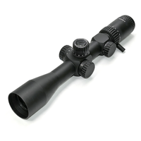 Lunette de tir longue portée 4-16x44 FFP en alliage d'aluminium HD, étanche, avec base de montage de 30 mm, optique télescopique de haute qualité