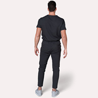 Vêtements médicaux unisexes Bestin Medic Jogger Scrubs Uniforms Sets en tissu sergé polyester élasthanne, vêtements médicaux à séchage rapide, chirurgicaux