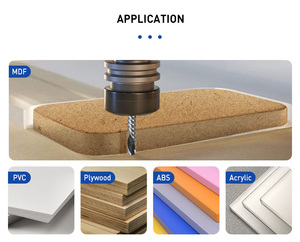 1 sáo xuống cắt <span class=keywords><strong>CNC</strong></span> gỗ phay cắt PVC khắc bit rắn Carbide 3.175 mét 1/8 Shank <span class=keywords><strong>CNC</strong></span> gỗ khắc bit - Product Image 6