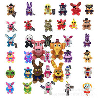 Vente chaude personnalisable FNAF lapin et renard jouets en peluche tissu de coton de qualité supérieure nouveau Anime ODM fait boîte scellée sous vide disponible