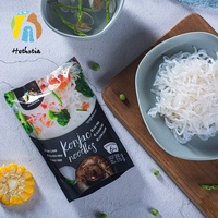 Nouilles instantanées thaïlandaises à faible teneur en glucides, sans gluten, en konjac, shirataki, spaghetti halal, en boîte et en sachet