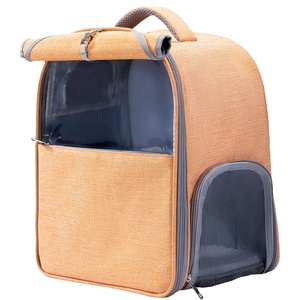 Luxury Cat Shoulder Bag Backpack Pet Travel Bag Portable Waterproof Travel Cat Carrier Pet Backpack